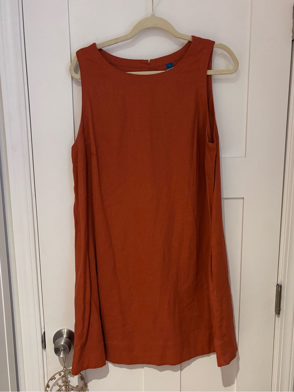 Old Navy Sleeveless Dress in Rust